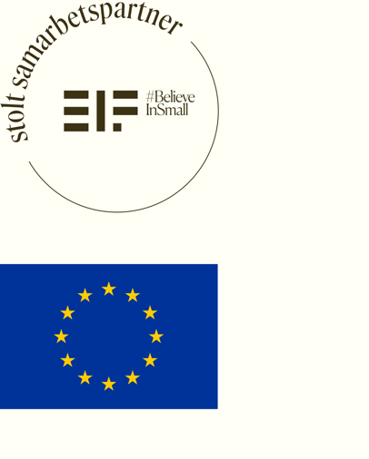 Stamp med flagga